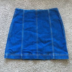 Denim Mini Skirt